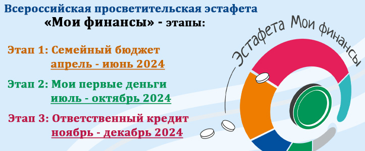 Всероссийская просветительская эстафета «Мои финансы».